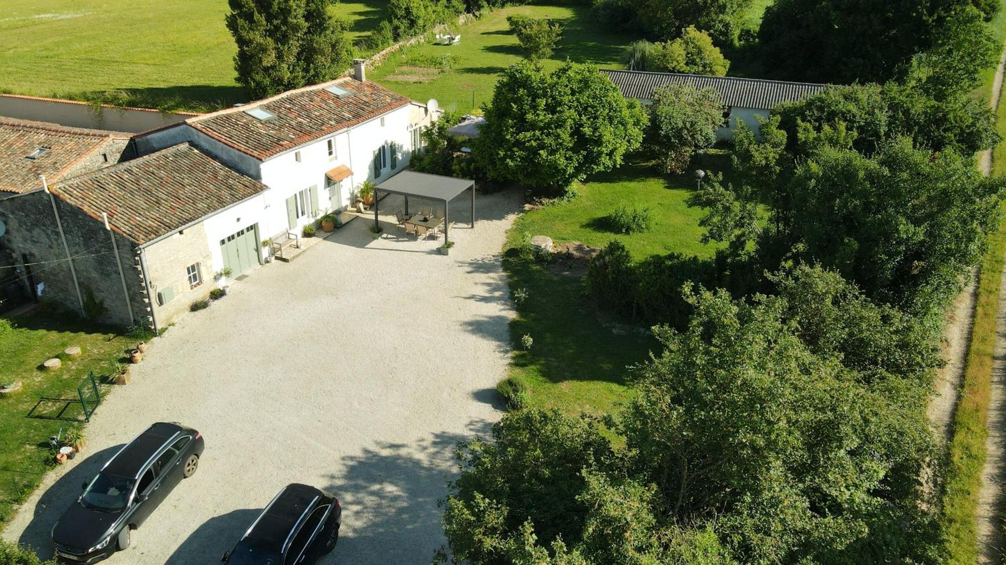 La Ruche Bed and Breakfast Paizay-Naudouin-Embourie Buitenkant foto